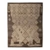 Brown Zameen Transitional Wool Rug - 5'1" X 6'5" 2 Brown Zameen Transitional Wool Rug - 5'1" X 6'5" -Home Comprehensive Shop 3038247 1