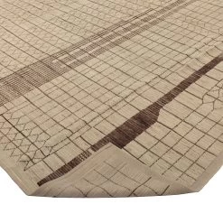 Beige Zameen Transitional Wool Rug - 10'10" X 13'10" 10 Beige Zameen Transitional Wool Rug - 10'10" X 13'10" -Home Comprehensive Shop 3038281 4