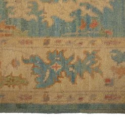 Blue Zameen Transitional Wool Rug - 3'4" X 18'10" 11 Blue Zameen Transitional Wool Rug - 3'4" X 18'10" -Home Comprehensive Shop 3038287 5