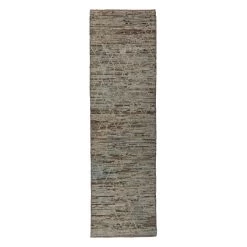 Zameen Patterned Modern Wool Rug - 2'9" X 9'7"