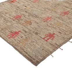 Brown Zameen Transitional Wool Rug - 6'9" X 9'7" 9 Brown Zameen Transitional Wool Rug - 6'9" X 9'7" -Home Comprehensive Shop 3038310 3