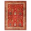 Red Vintage Scandinavian Wool Rug - 10'3" X 13'8" 2 Red Vintage Scandinavian Wool Rug - 10'3" X 13'8" -Home Comprehensive Shop 3038372 1