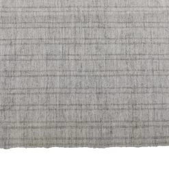 Grey Striped Turkish Flatweave Wool Rug- 6'5" X 11'10" -Home Comprehensive Shop 3039096 5