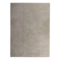 Grey Stelle Modern Wool Silk Blend Rug - 9' X 12'1"