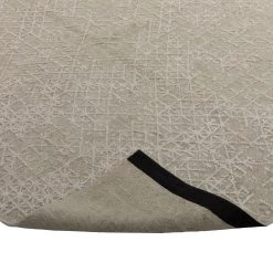 Grey Stelle Modern Wool Silk Blend Rug - 9' X 12'1" 10 Grey Stelle Modern Wool Silk Blend Rug - 9' X 12'1" -Home Comprehensive Shop 3039675 4