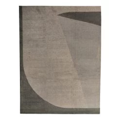Grey Stelle Contemporary Wool Rug - 9'3" X 12'1"