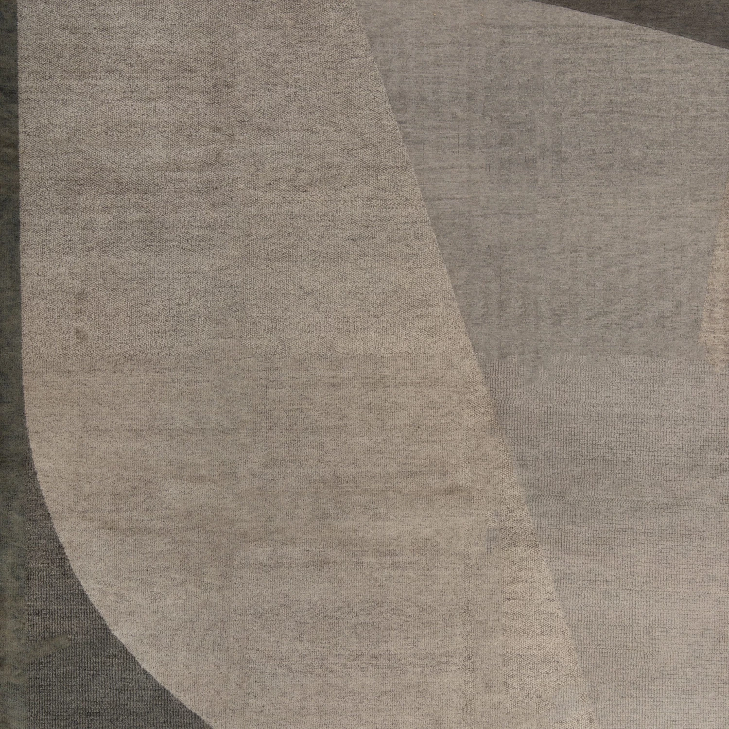 Grey Stelle Contemporary Wool Rug - 9'3" X 12'1" 4 Grey Stelle Contemporary Wool Rug - 9'3" X 12'1" - Image 2