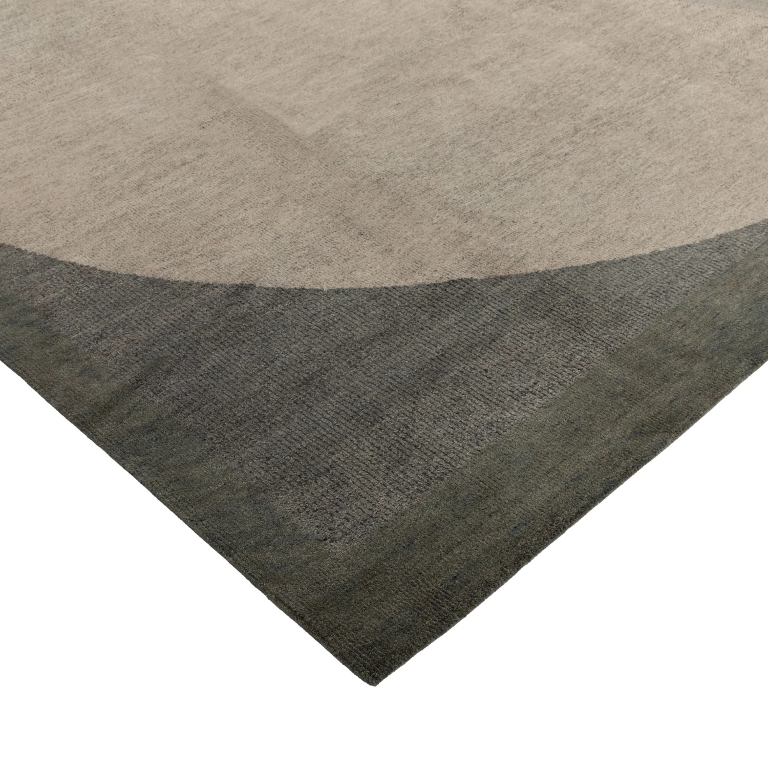 Grey Stelle Contemporary Wool Rug - 9'3" X 12'1" 5 Grey Stelle Contemporary Wool Rug - 9'3" X 12'1" - Image 3