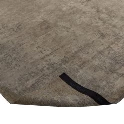 Grey Stelle Contemporary Wool Silk Blend Rug - 8'11" X 11'10" -Home Comprehensive Shop 3039683 4