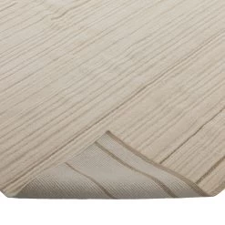 Cream Contemporary Tibetan Wool Rug - 8' X 10' 10 Cream Contemporary Tibetan Wool Rug - 8' X 10' -Home Comprehensive Shop 3040037 4