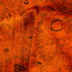 Orange Overdyed Wool Rug - 6' X 9'2" 16 Orange Overdyed Wool Rug - 6' X 9'2" -Home Comprehensive Shop 3040654 7