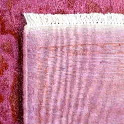 Pink Overdyed Wool Rug - 3'2" X 4'10" 14 Pink Overdyed Wool Rug - 3'2" X 4'10" -Home Comprehensive Shop 3040663 5