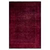Red Overdyed Wool Rug - 6'1" X 8'10" 2 Red Overdyed Wool Rug - 6'1" X 8'10" -Home Comprehensive Shop 3040669 1