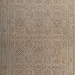 Natural Traditional Silk Rug - 11'10" X 14'9" -Home Comprehensive Shop 3042820 2