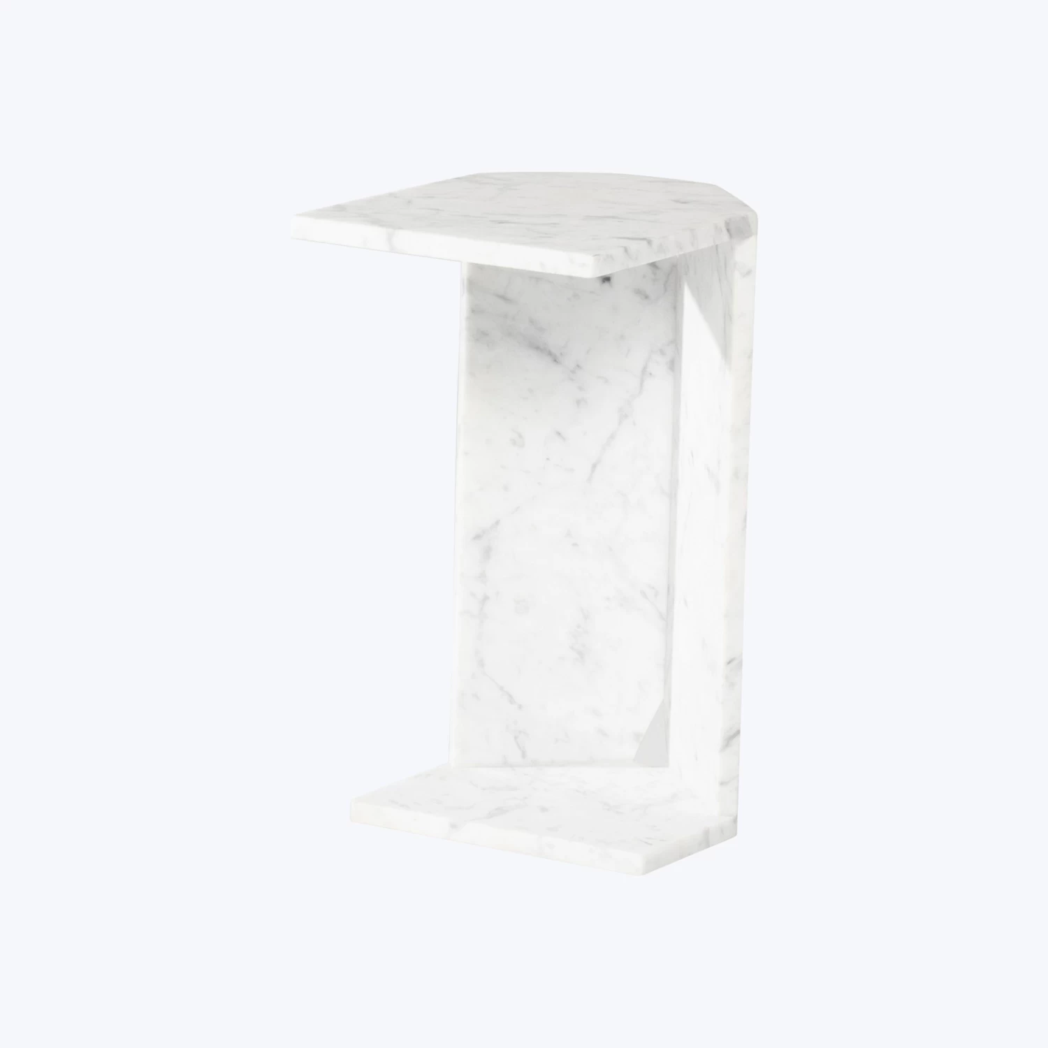 Gia Marble Side Table 5 Gia Marble Side Table - Image 3