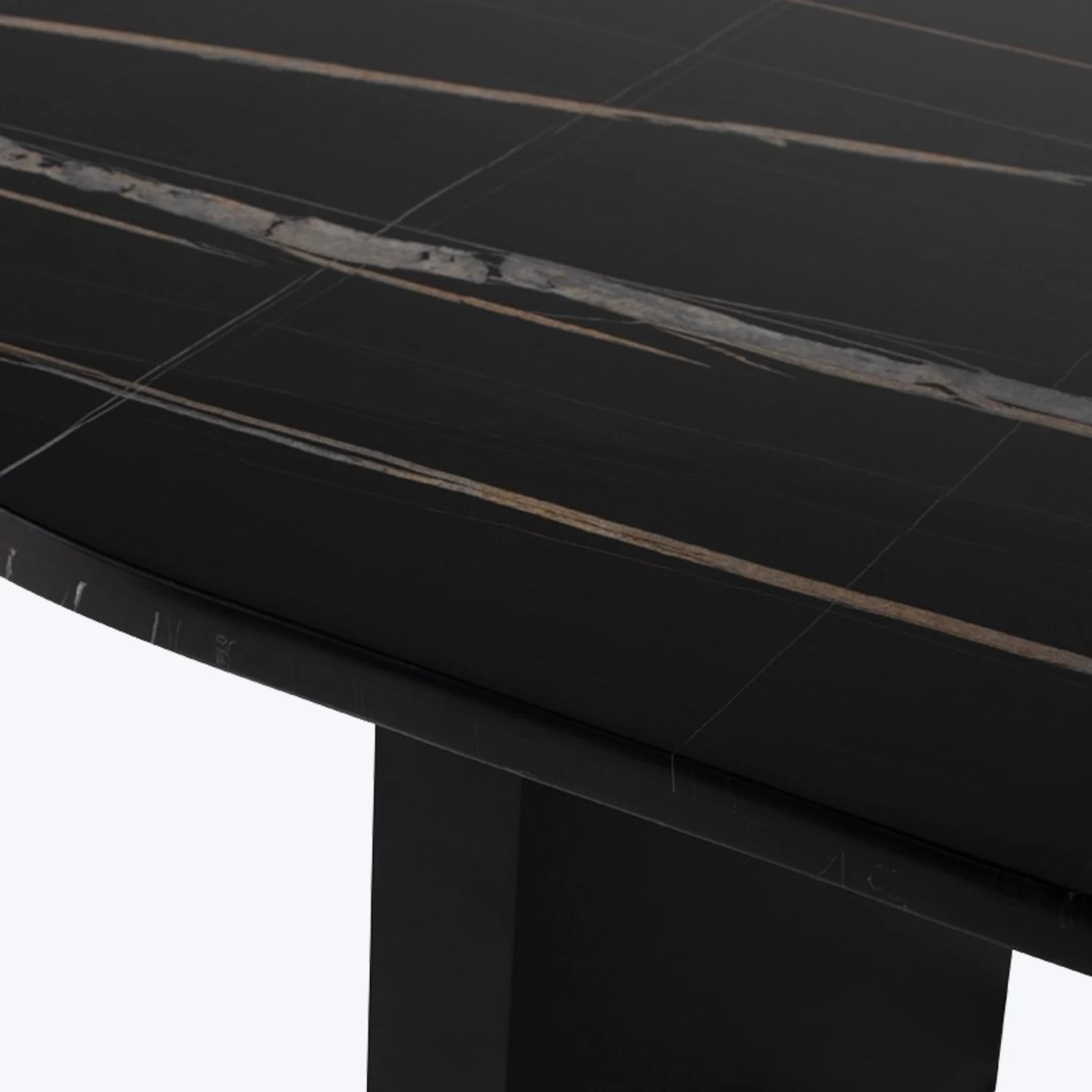 Stories Oval Marble Dining Table 6 Stories Oval Marble Dining Table - Image 4