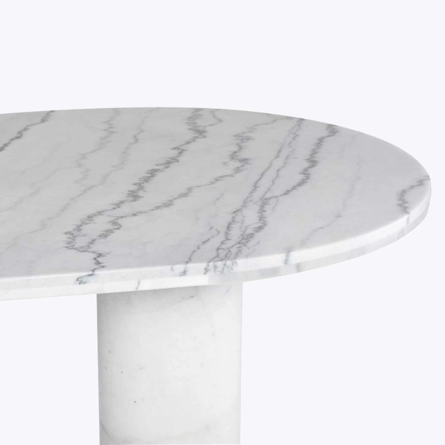 Stories Oval Marble Dining Table 9 Stories Oval Marble Dining Table - Image 7