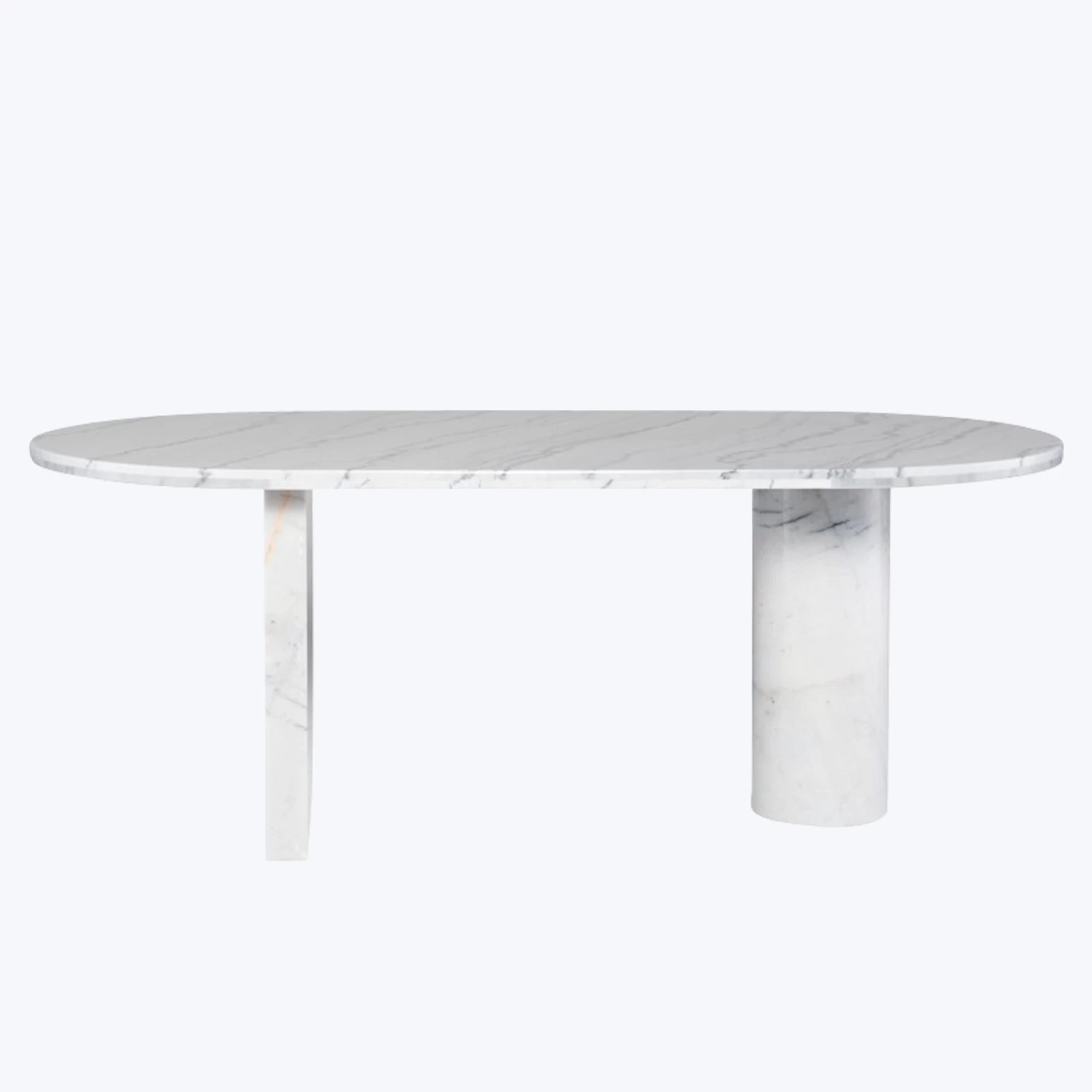 Stories Oval Marble Dining Table 7 Stories Oval Marble Dining Table - Image 5