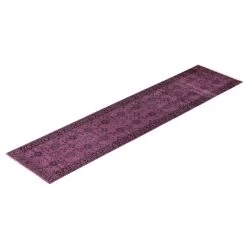 Pink OverdyedWool Runner - 3' X 13'1" 13 Pink OverdyedWool Runner - 3' X 13'1" -Home Comprehensive Shop 3043388 7