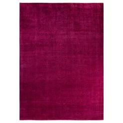 Pink OverdyedWool Rug - 10' X 13'8"