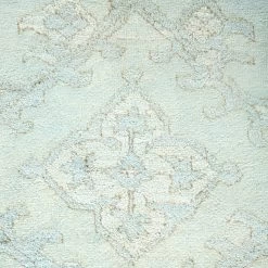 Mint Blue OverdyedWool Rug - 6'2" X 12'2" 10 Mint Blue OverdyedWool Rug - 6'2" X 12'2" -Home Comprehensive Shop 3043402 3