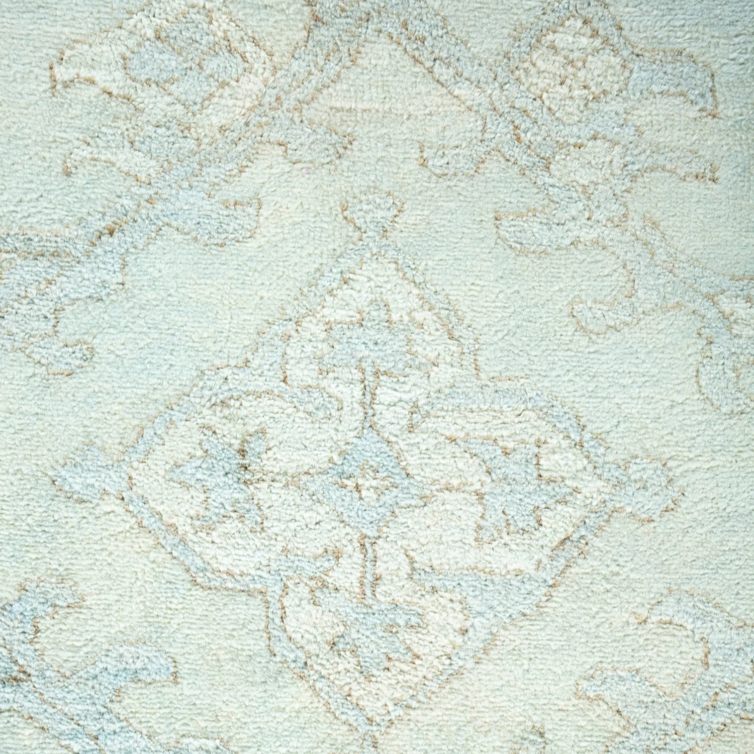 Mint Blue OverdyedWool Rug - 6'2" X 12'2" 5 Mint Blue OverdyedWool Rug - 6'2" X 12'2" - Image 3