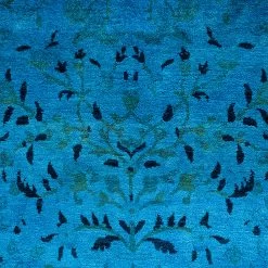 Blue OverdyedWool Rug - 9'1" X 12' 10 Blue OverdyedWool Rug - 9'1" X 12' -Home Comprehensive Shop 3043413 3