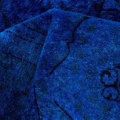 Blue Transitional Wool Rug - 5'2" X 5'6" -Home Comprehensive Shop 3043418 6