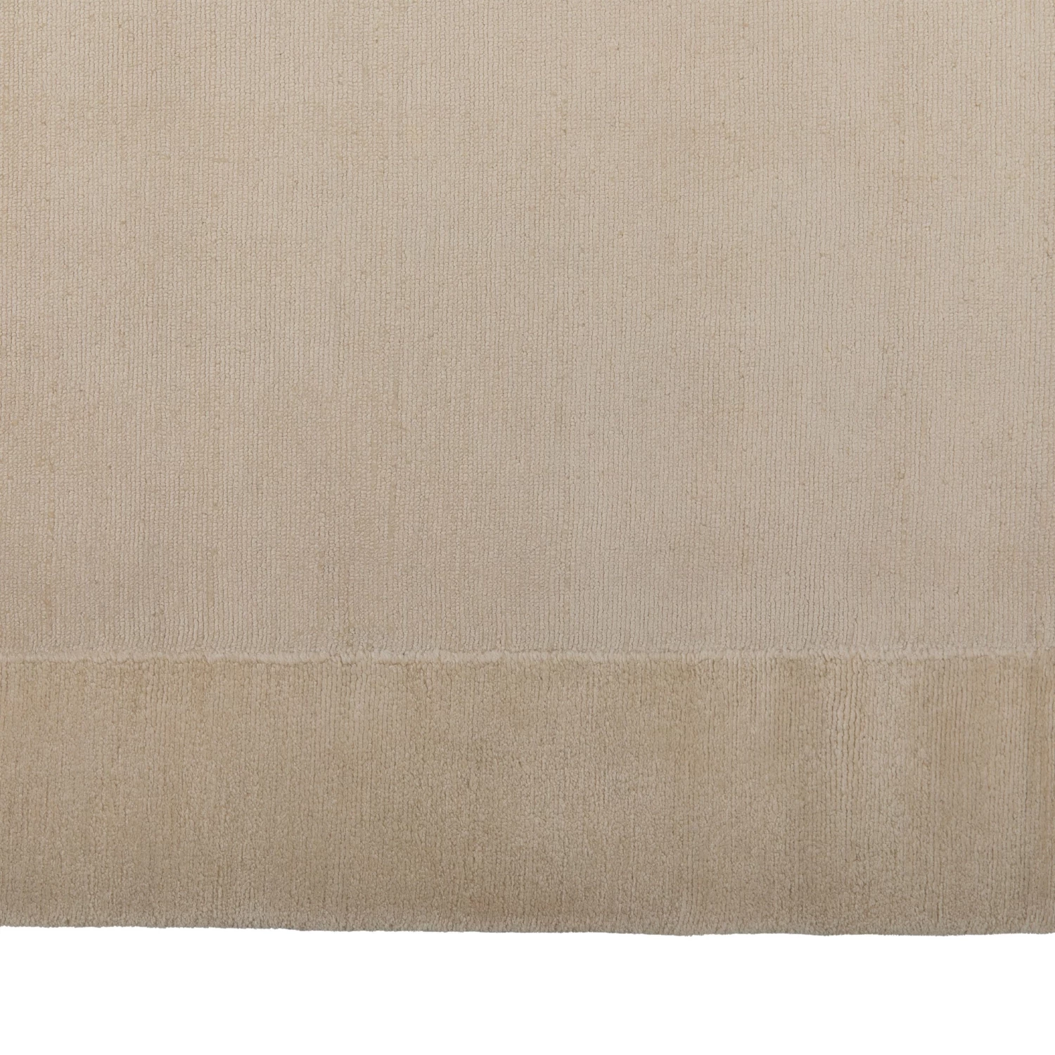 Gold Solid Wool Silk Blend Rug- 10' X 14' 7 Gold Solid Wool Silk Blend Rug- 10' X 14' - Image 5