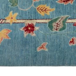 Blue Traditional Art Deco Rug - 9' X 12'1" 11 Blue Traditional Art Deco Rug - 9' X 12'1" -Home Comprehensive Shop 3044117 5