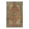 Blue Vintage Traditional Bidjav Wool Rug - 4'6" X 7'3" 1 Blue Vintage Traditional Bidjav Wool Rug - 4'6" X 7'3" -Home Comprehensive Shop 3044665 1