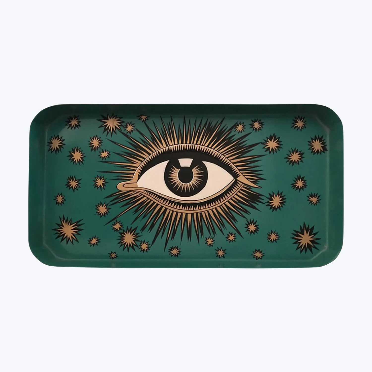 Green Eye Iron Tray 3 Green Eye Iron Tray