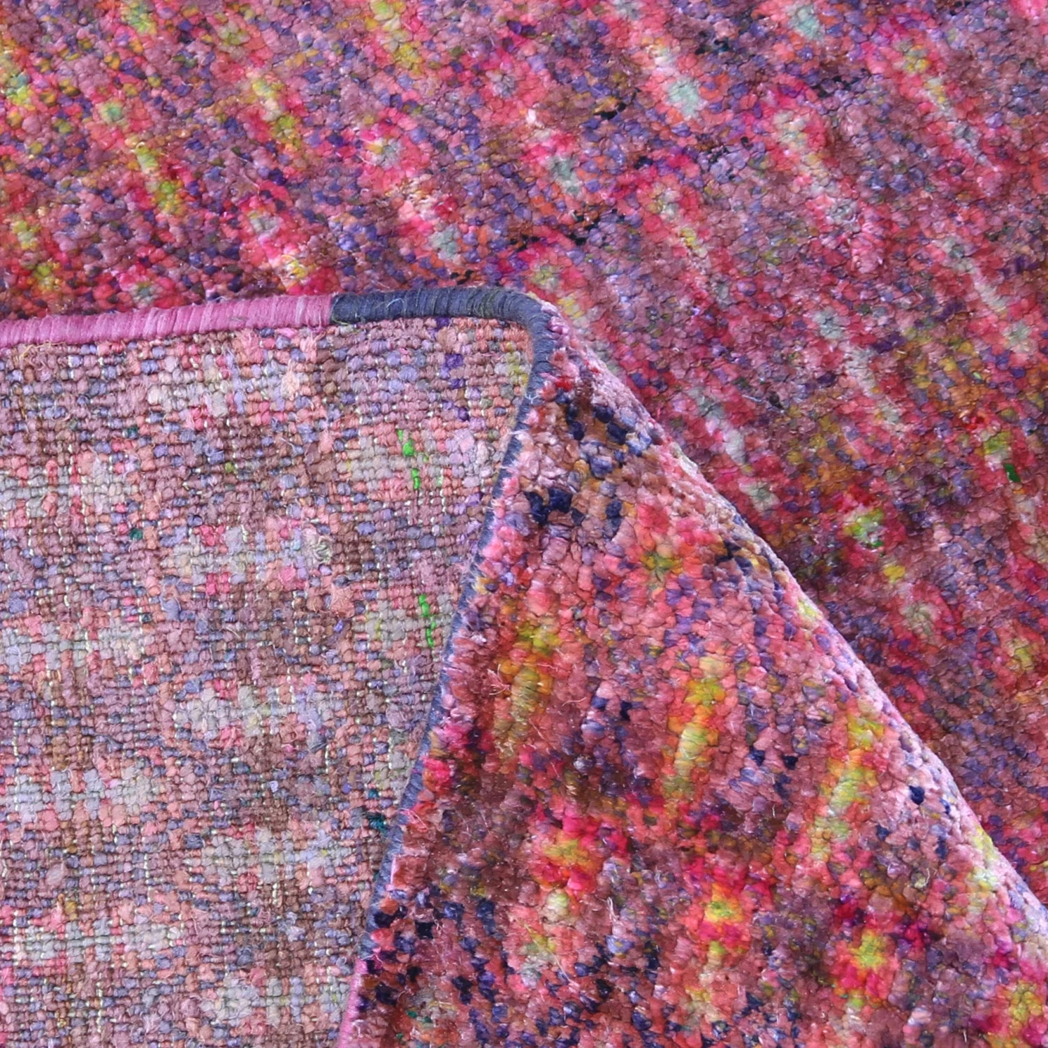 Red Alchemy Transitional Silk Rug - 9' X 11'5" 5 Red Alchemy Transitional Silk Rug - 9' X 11'5" - Image 3