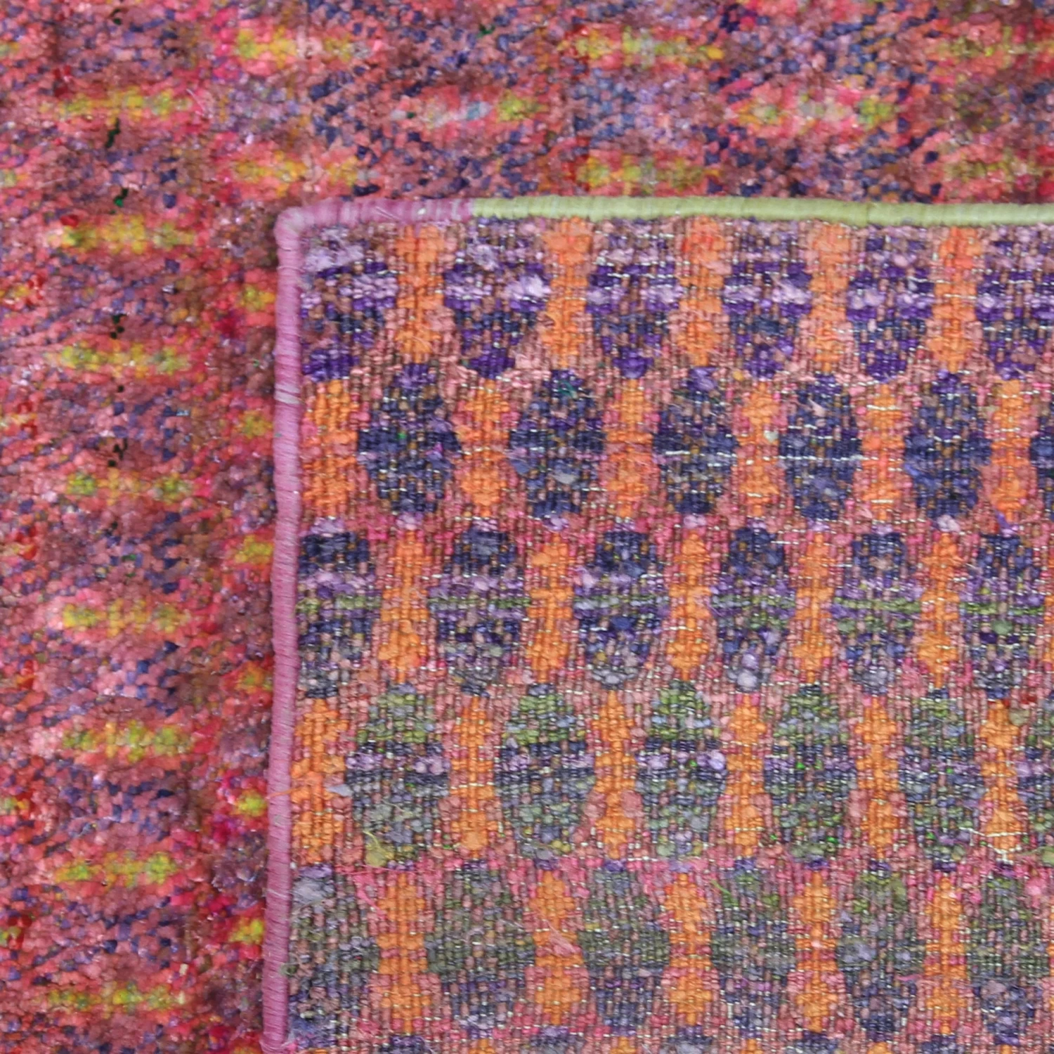 Red Alchemy Transitional Silk Rug - 9' X 11'5" 7 Red Alchemy Transitional Silk Rug - 9' X 11'5" - Image 5