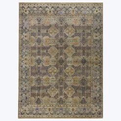 Purple Alchemy Transitional Silk Wool Blend Rug - 8'10 X 12'3"