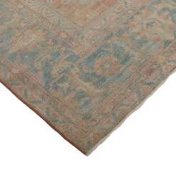 Orange And Blue Antique Traditional Sultanabad Rug -8'7" X 12'9" 9 Orange And Blue Antique Traditional Sultanabad Rug -8'7" X 12'9" -Home Comprehensive Shop 3045896 3