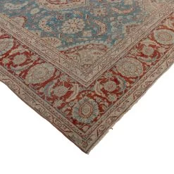 Blue And Red Antique Traditional Sultanabad Rug - 10' X 12'5" 9 Blue And Red Antique Traditional Sultanabad Rug - 10' X 12'5" -Home Comprehensive Shop 3045899 3