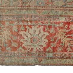 Blue And Orange Antique Traditional Sultanabad Rug - 10'8" X 13'3" -Home Comprehensive Shop 3045906 5