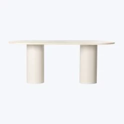 Belle Oval Dining Table -Home Comprehensive Shop 3046129 FRT 1