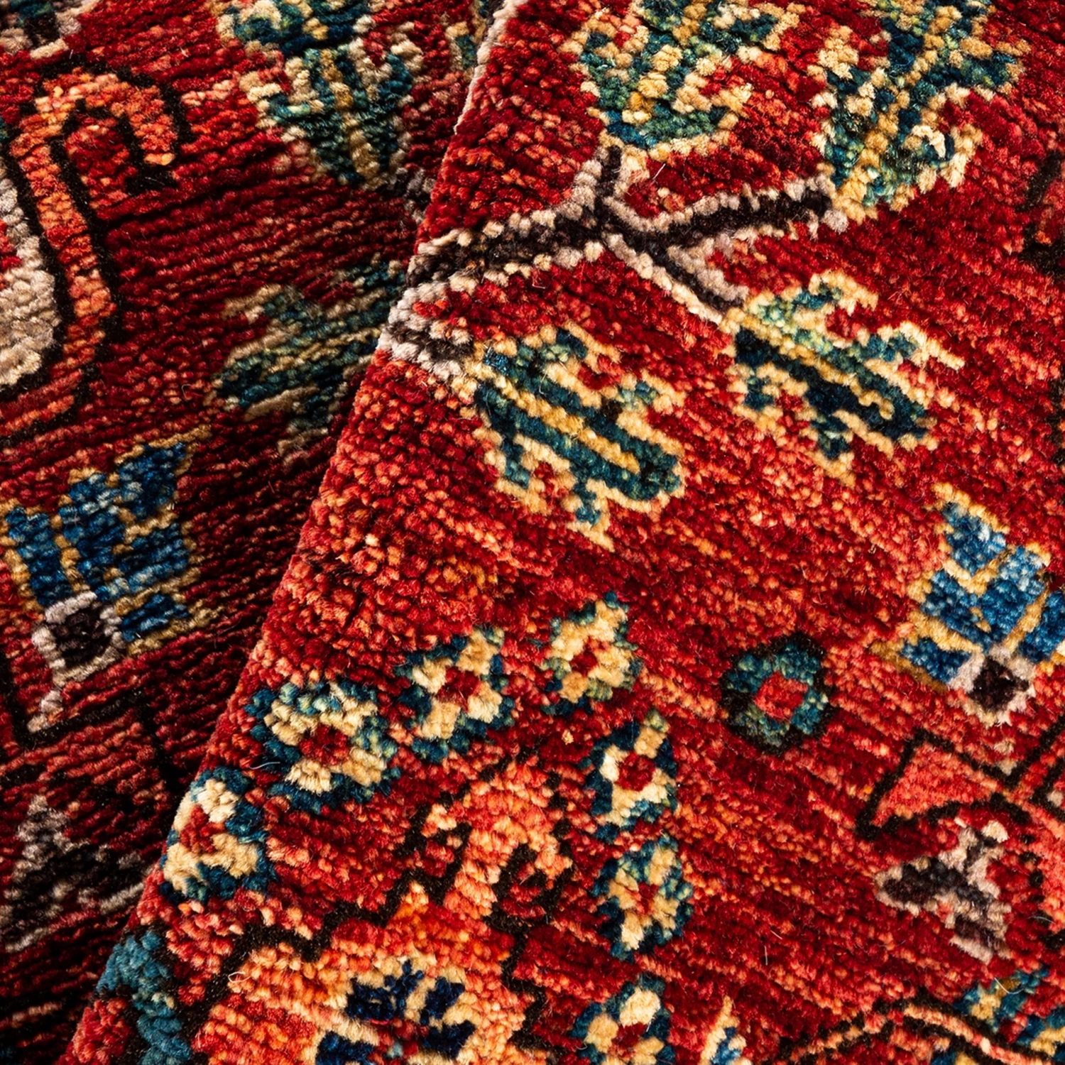 Red Traditional Wool Runner - 2' 7" X 9' 9" 6 Red Traditional Wool Runner - 2' 7" X 9' 9" - Image 4