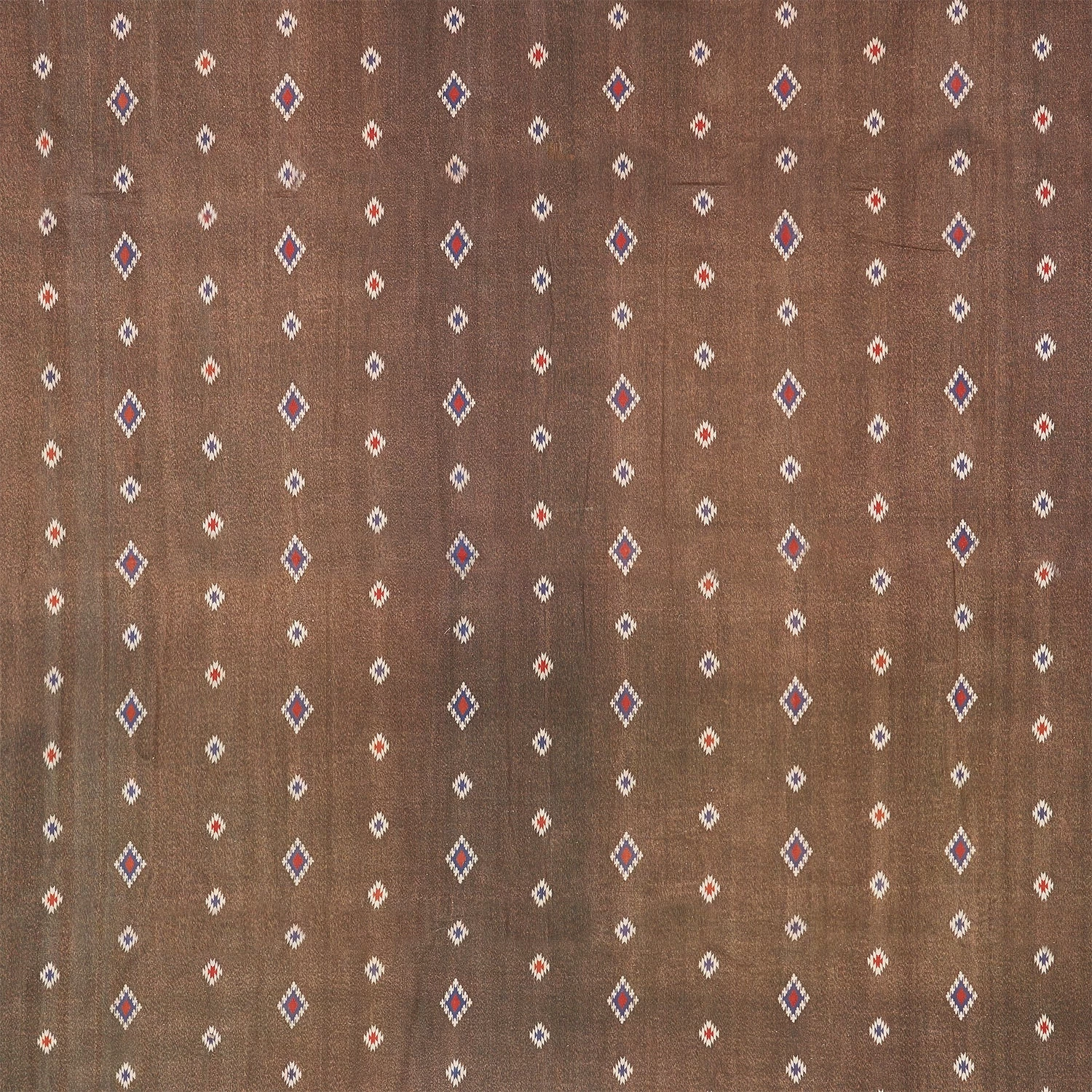 Brown Vintage Wool Rug - 15' X 15'3" 5 Brown Vintage Wool Rug - 15' X 15'3" - Image 3