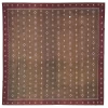Brown Vintage Wool Rug - 15' X 15'3" 1 Brown Vintage Wool Rug - 15' X 15'3" -Home Comprehensive Shop 716267 b removebg preview