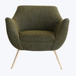 Curved Chair, Olive -Home Comprehensive Shop 8161 877c5b12 cdd0 478b 8160 5b83abacd998