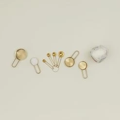 Simple Brass Measuring Cups 7 Simple Brass Measuring Cups -Home Comprehensive Shop HNY.500.70.XXX .BRS c