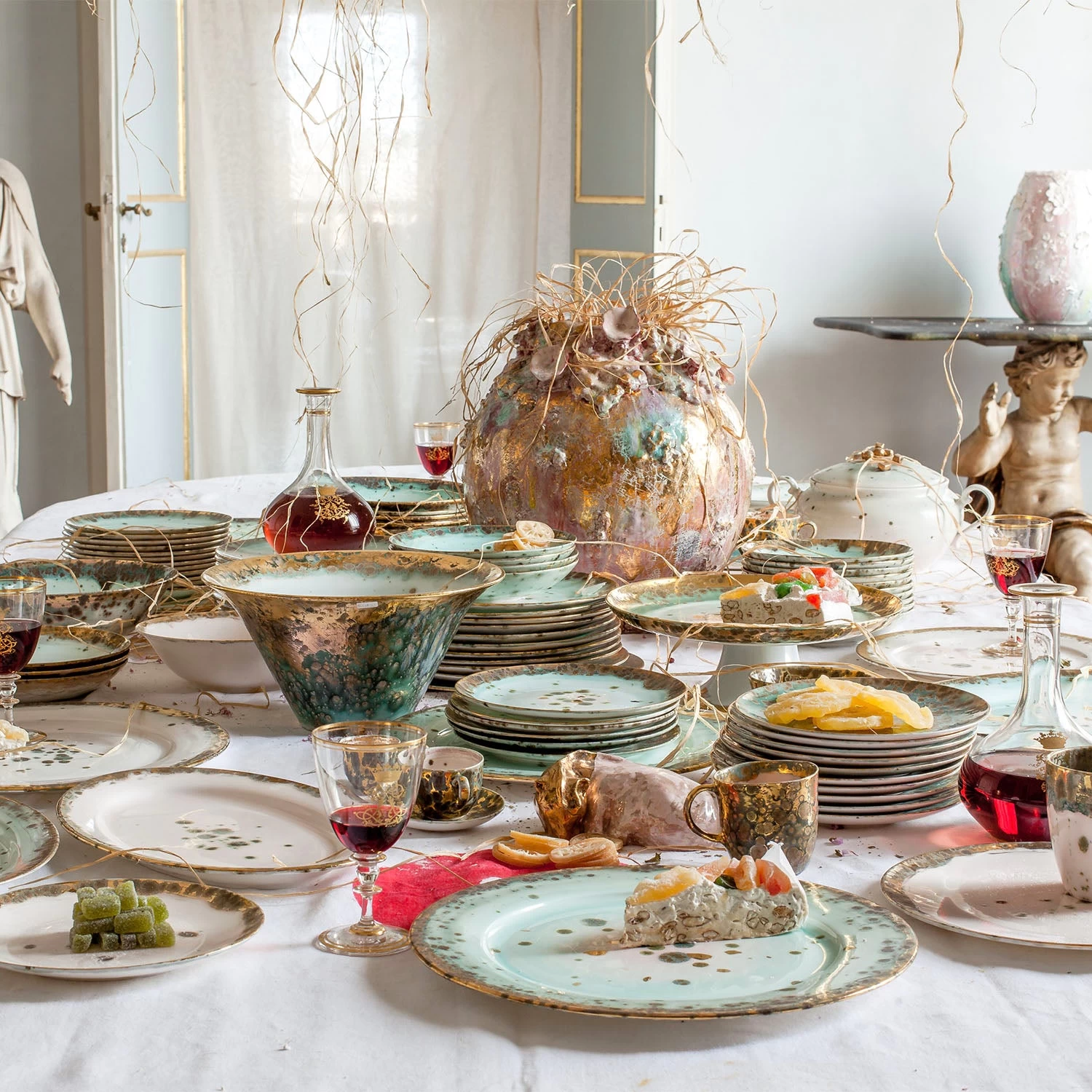 Michelangelo Bread Rim Plate 4 Michelangelo Bread Rim Plate - Image 2