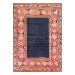 Red Antique Persian Khorassan Rug - 11'9" X 16'3"
