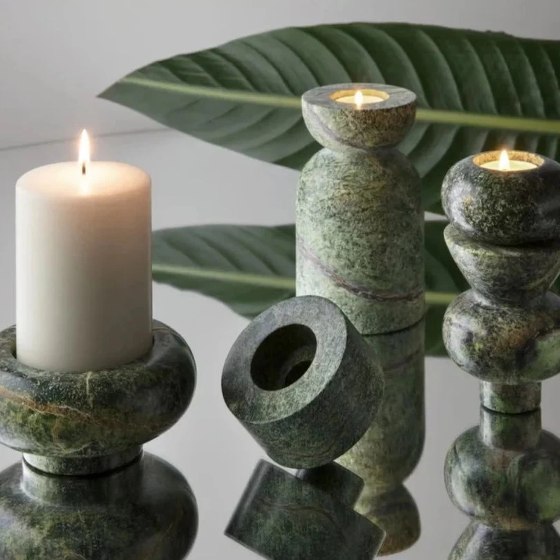 Tom Dixon Rock Candle Holder Large 4 Tom Dixon Rock Candle Holder Large - Image 2